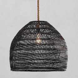 Brand New Indoor/Outdoor Wicker Pendant