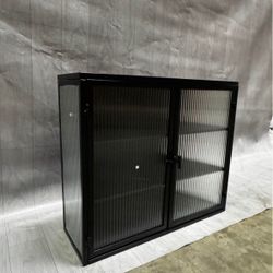 New Assembled- Wall Mount Folding Storage Cabinet 27.56” X 9.06”x23.62”