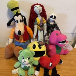 Disney Plushie And Friends Bundle Lot