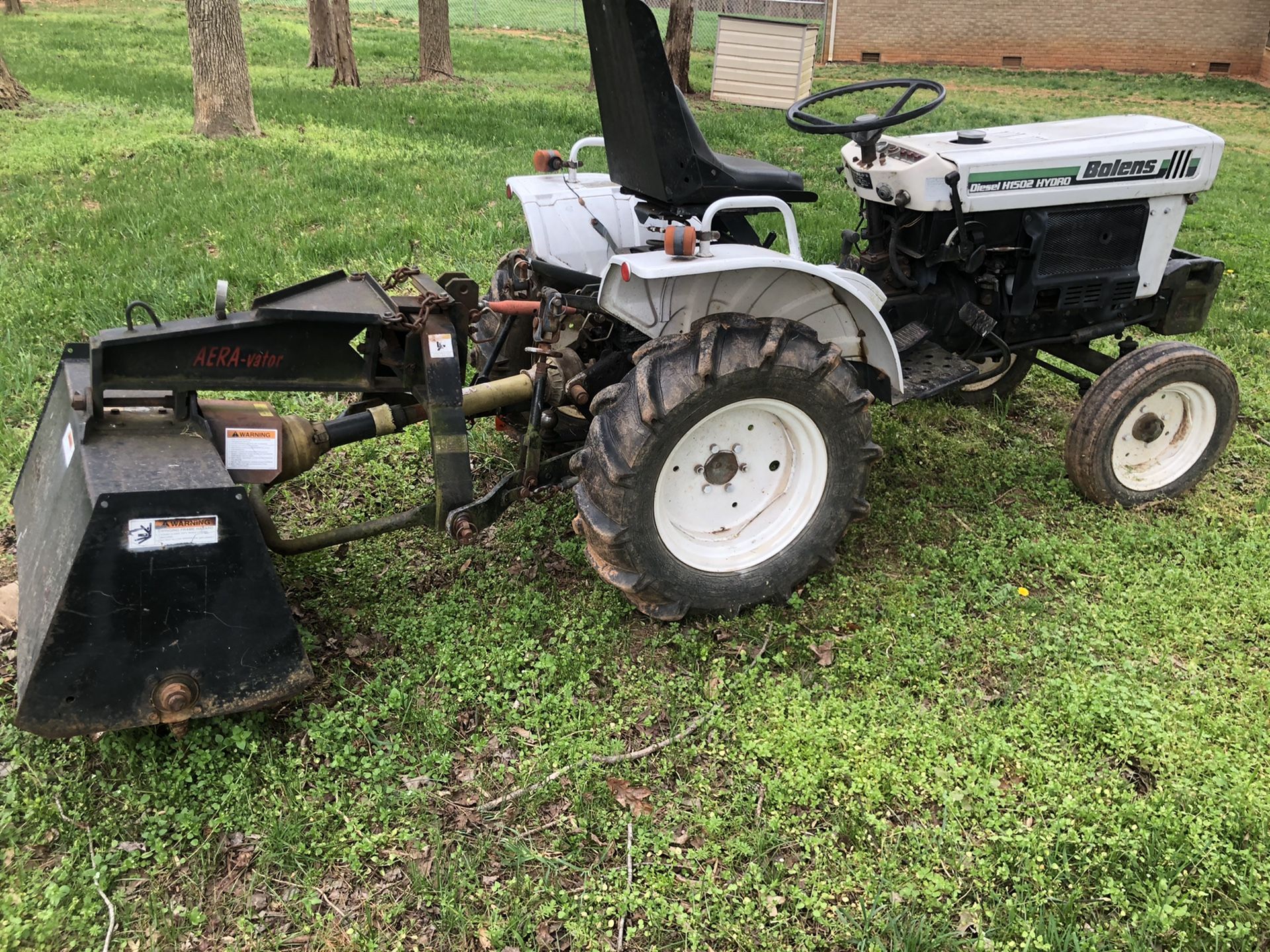 Bolens H1502 Diesel Tractor Aerator for Sale in Charlotte, NC OfferUp