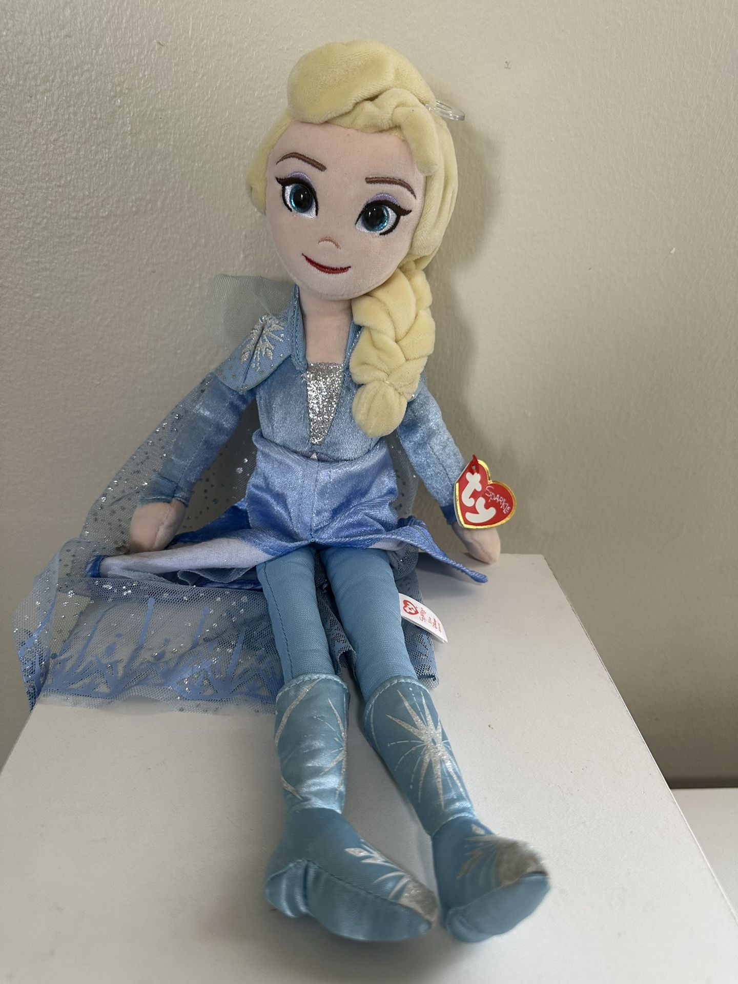 Elsa frozen Doll tY Disney 