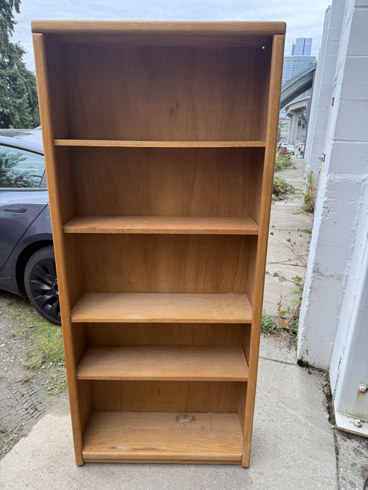 Nice Wooden Bookshelf
