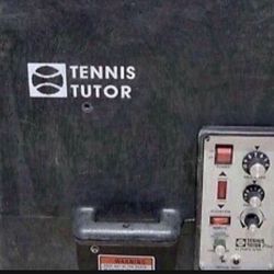 tennis tutor ball machine