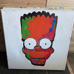 BART Simpson Painted