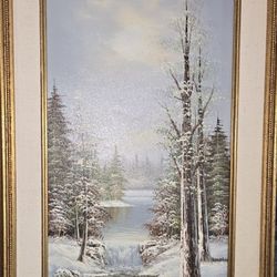 Painting Bruce Peacock