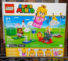 LEGO Super Mario Adventures with Interactive LEGO Peach Princess Toy Gift for Kids