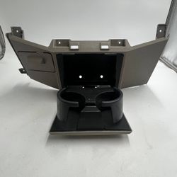 08-10 Ford F250 F350 Super Duty Center Dash Lower Panel Cup Holder Storage 8C34-(contact info removed)-B