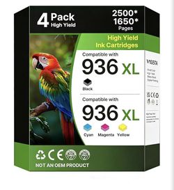 936XL Replacement for HP 936 Ink Cartridges