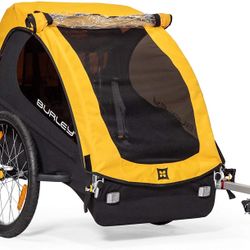 Yellow Bike Trailer