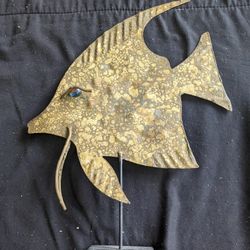 Metal Fish Sculpture 