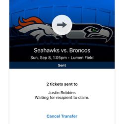 Seahawks Tickets