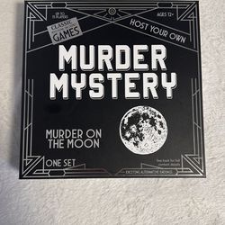 Murder Mystery: Murder On The Moon Party Game
