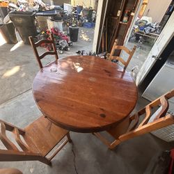 Solid Wooden Table