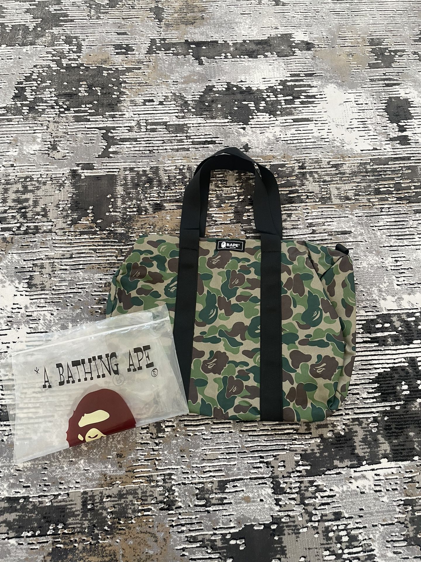 BAPE Duffle Bag Camo