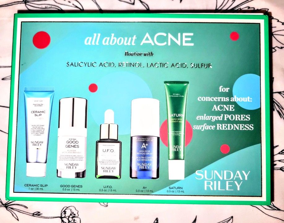 Sunday Riley All About Acne Skin Care Kit