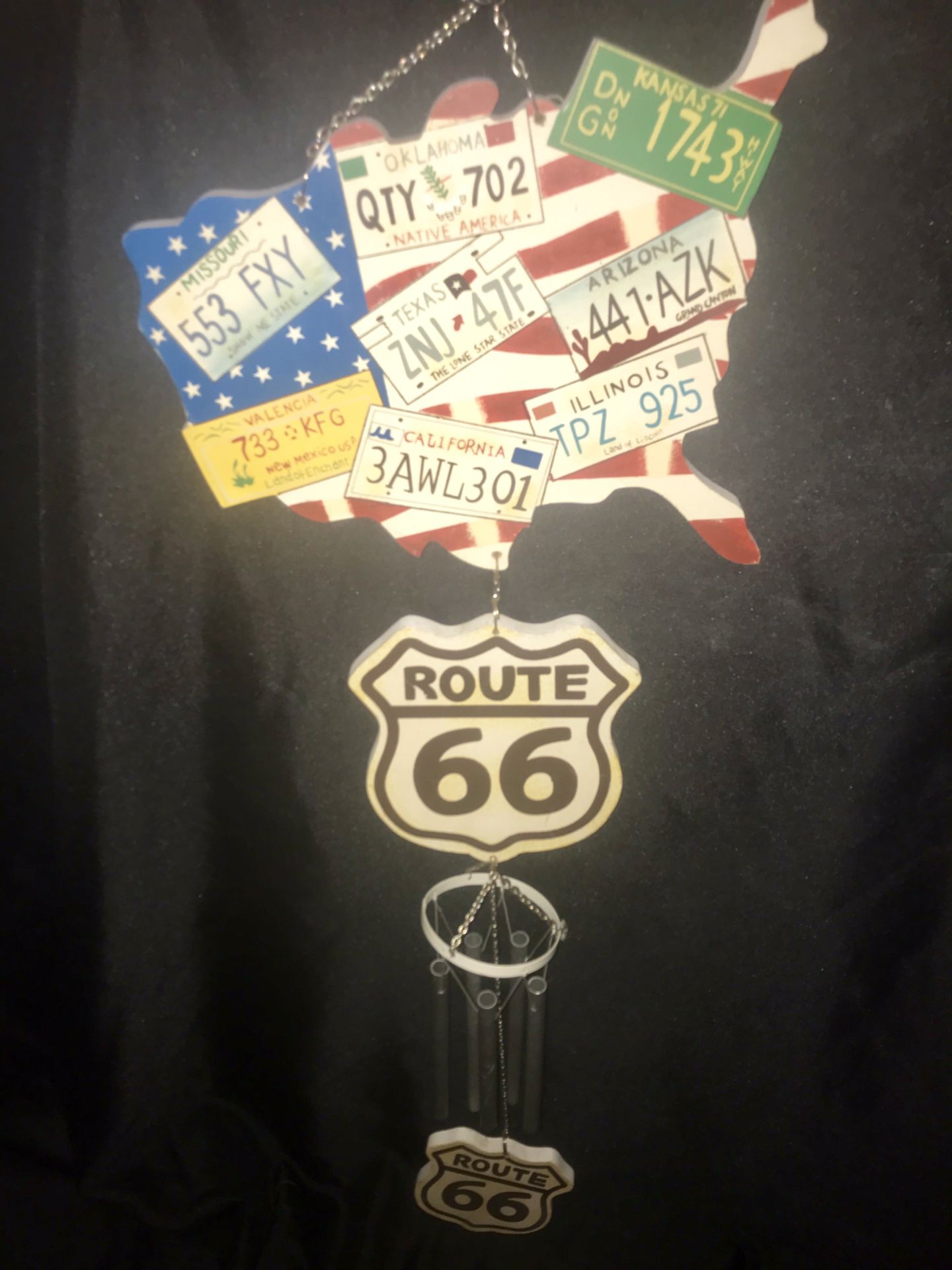 Cool Unique Route 66 Collectable Wind Chime