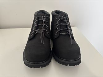 Timberland Waterproof Chukka Boot Black Women Size 9.5