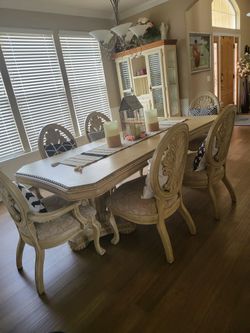 Shabby Shick Country Elegant Dinning Table