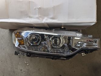2012-2015 Bmw 3 Series (F30) Headlights w/Oem Hid Plug