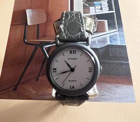 VINTAGE 1990’s GRAY CITIZEN QUARTZ WATCH