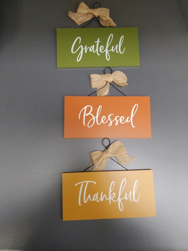 Wooden Decorative Signs