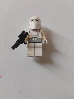 Lego Mini Figure Snow Trooper. Set #75054.