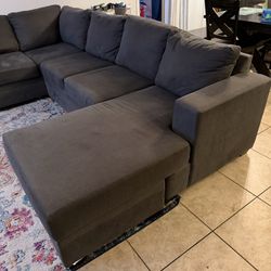 Gray Sectional Sofa