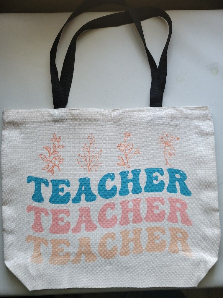 Teacher Tote Bag