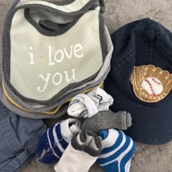 Baby Boy 9 Month Summer Clothes Bundle 