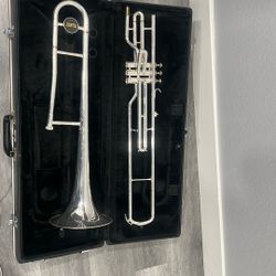 Silver Jupiter Valve Trombone JVL-528