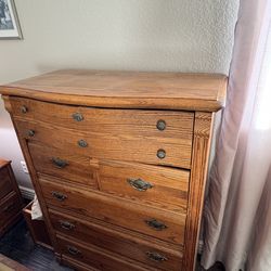 5 Piece Antique Bedroom Set—Cal Kin