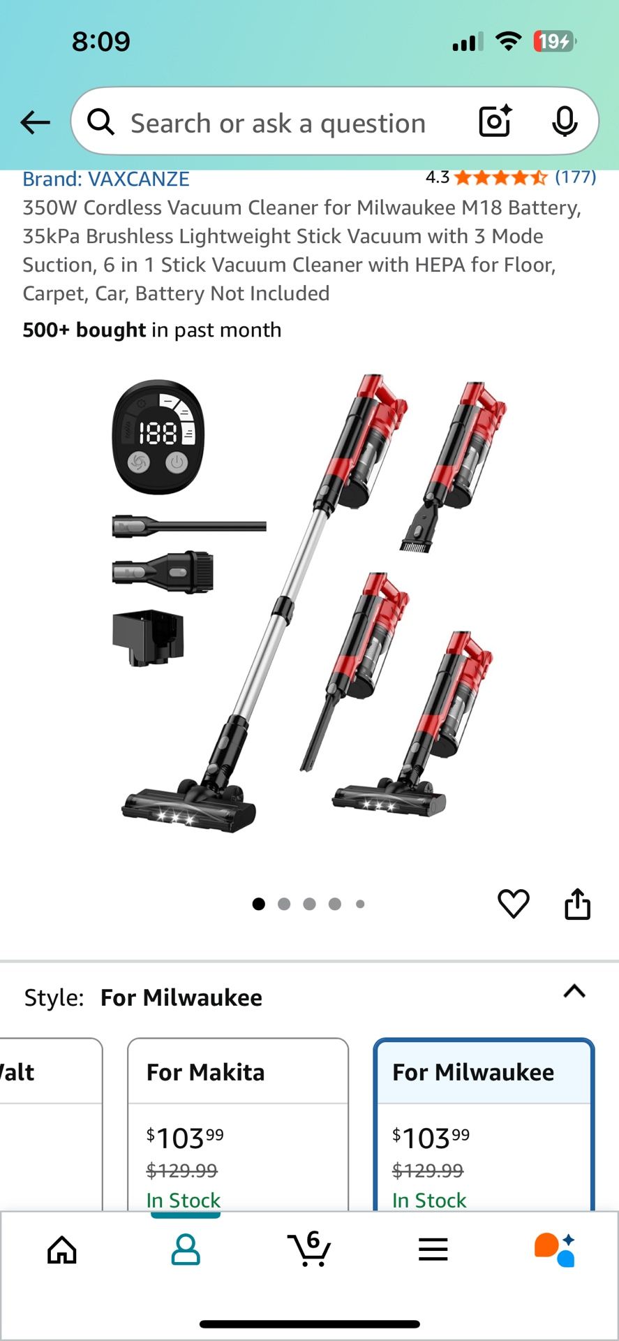 New Unopened Vacuum Cleaner At Throw Away Price