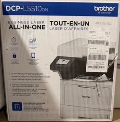 Brand New Brother DCP-L5510DN Business Laser All-in-One Printer