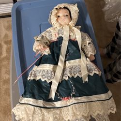 FREE!! Hand Made Vintage Doll