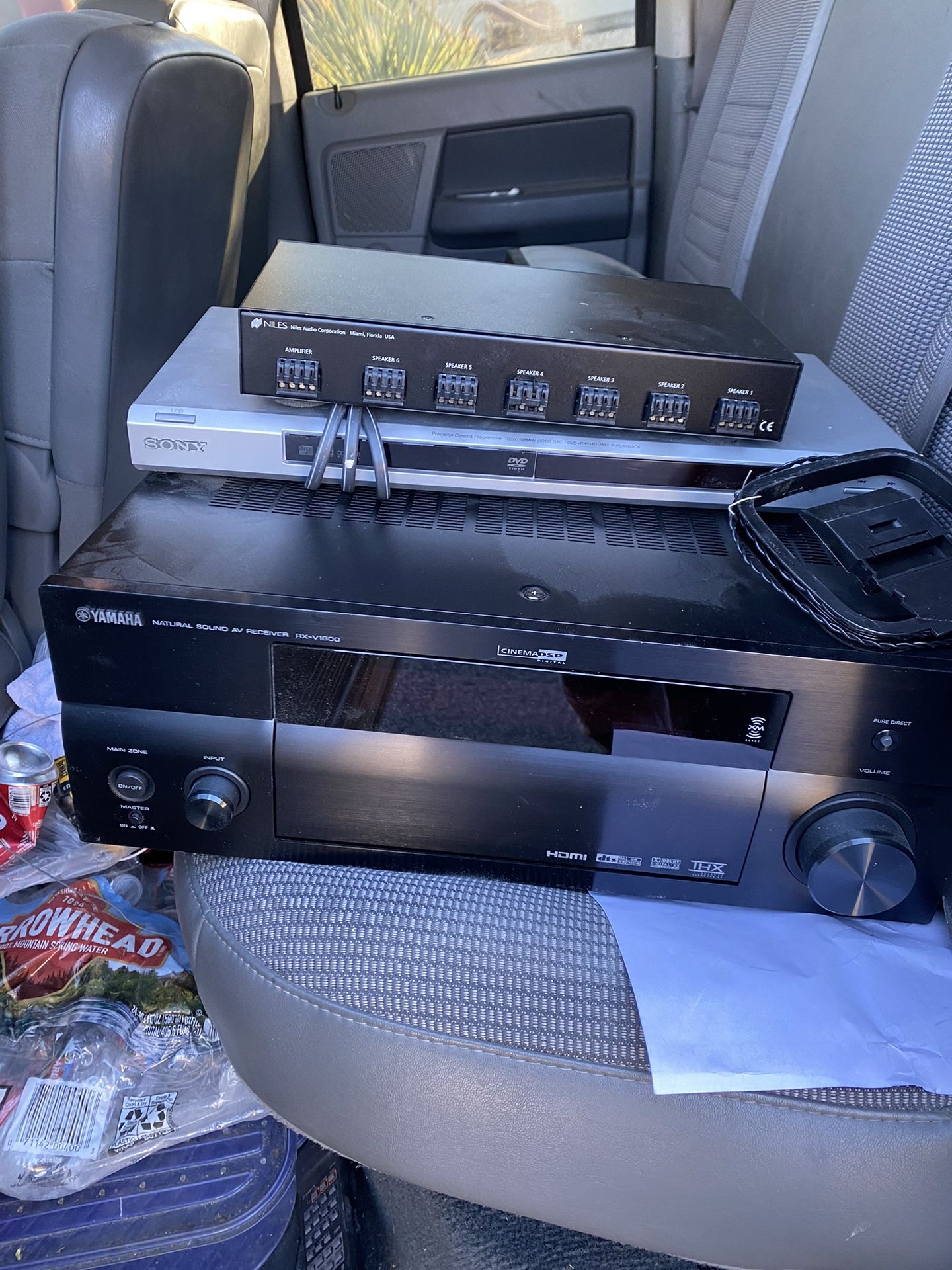 Receiver , Cinema , Yamaha RX V1600