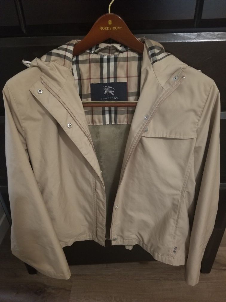 Original Burberry jacket. Womans size large.