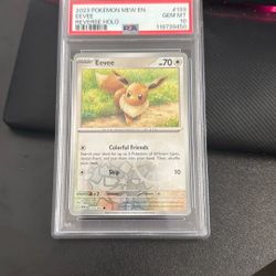 2023 POKÉMON MEW EN EEVEE REVERSE HOLO PSA 10