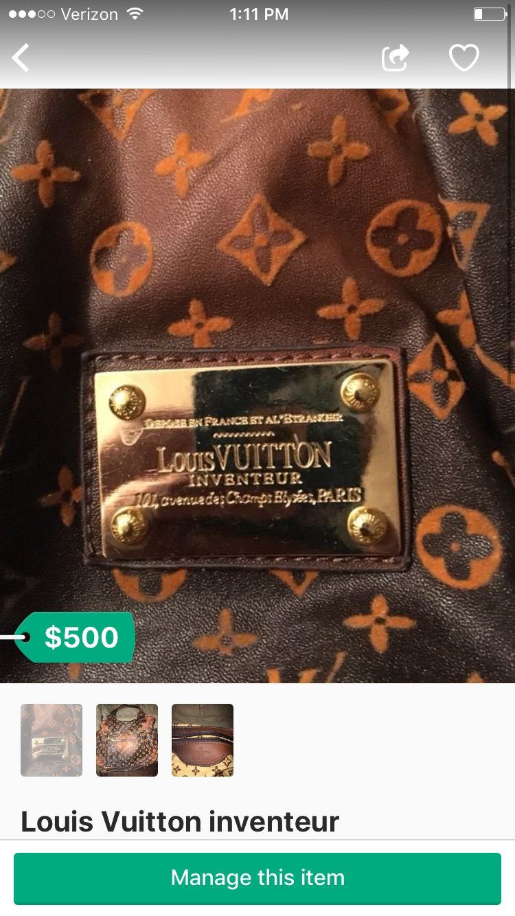 Louis Vuitton inventor