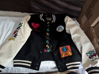 Keith Haring jacket authentic size L