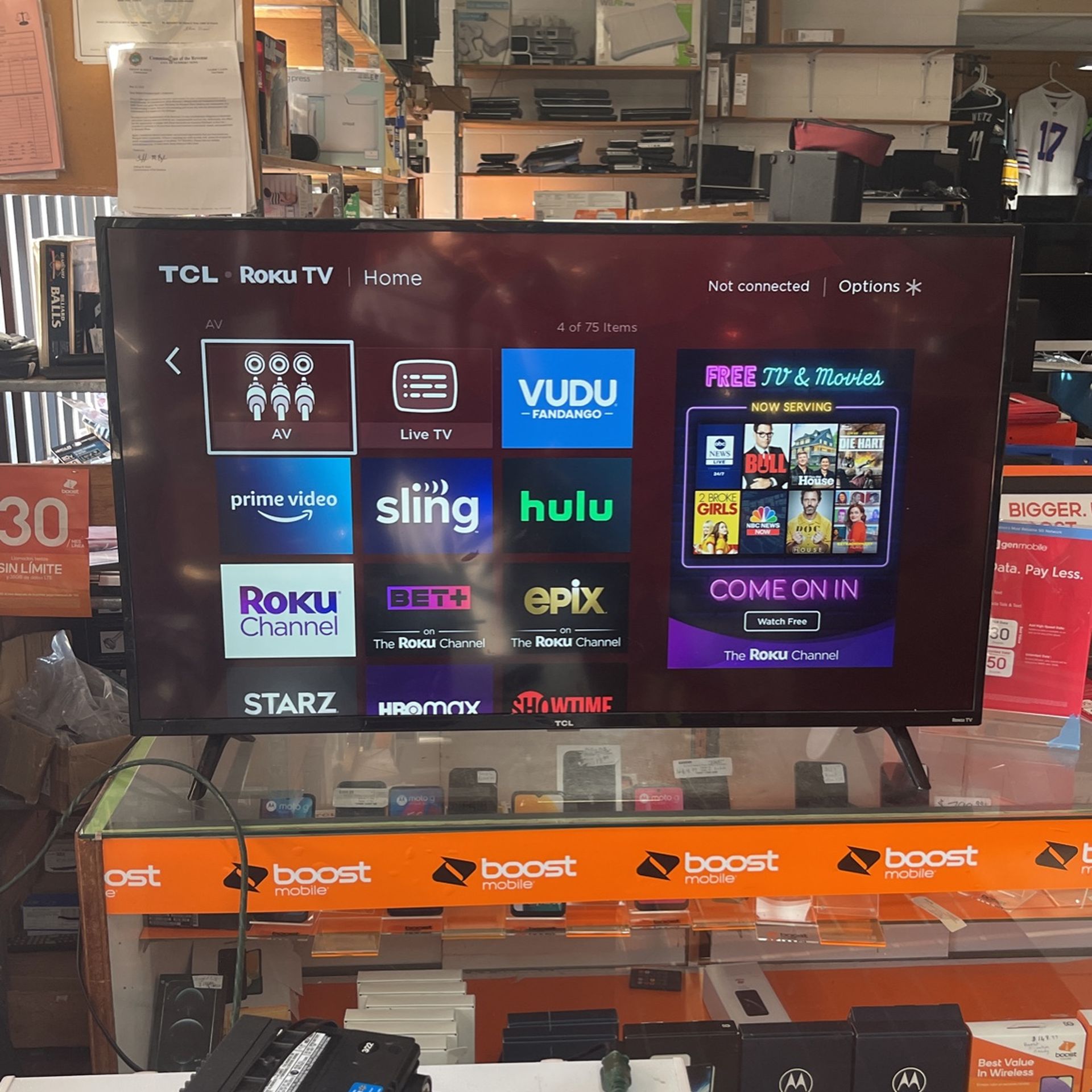 50 Inch Roku Smart TV