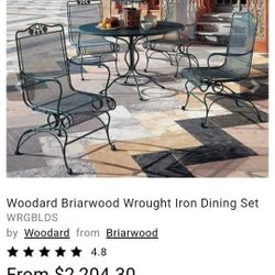 Wrought Iron Patio Furniture