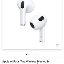 APPLE AIRPODS (3rd GENERATION)