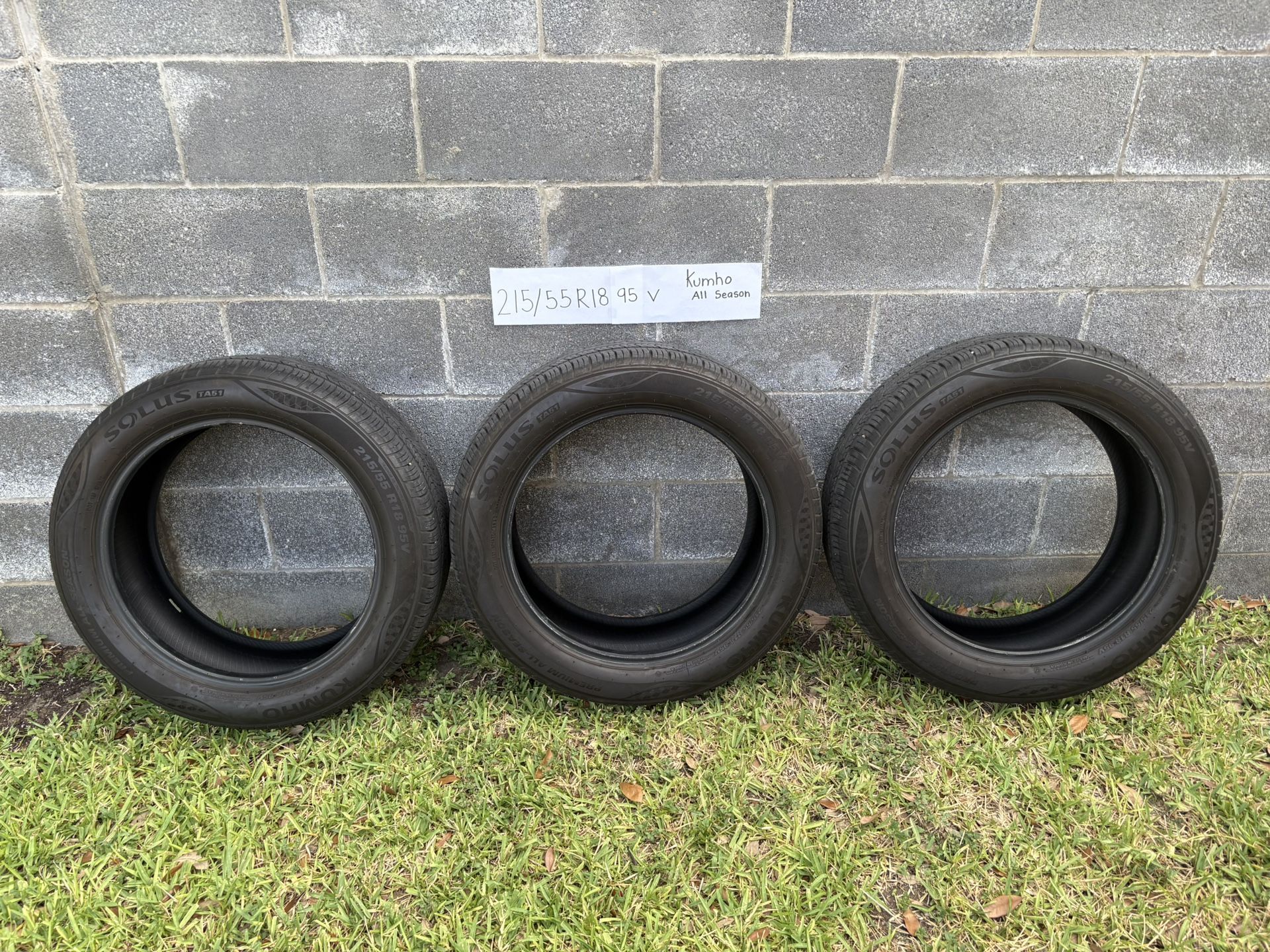Kumho All Seasons 215/55R18 95V