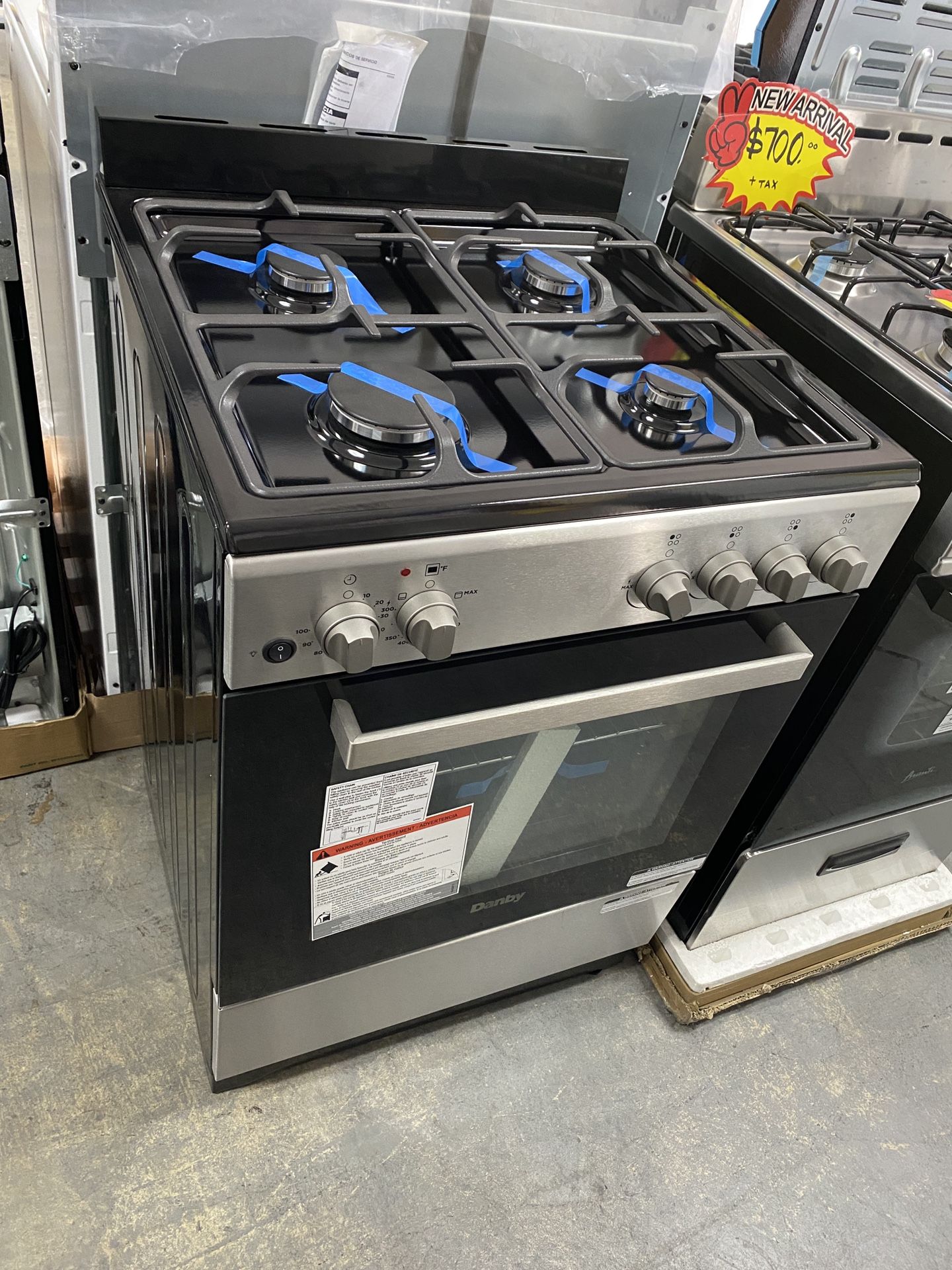 *NEW OPEN BOX* Danby 24” Gas Stove