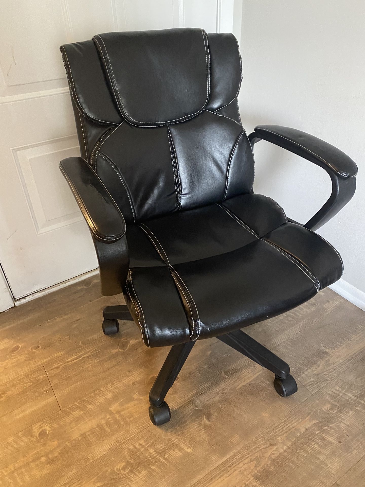 Mid-Back Chair, Black