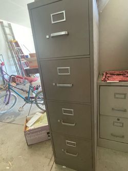 4 Drawer Vertical Metal Filing Cabinet
