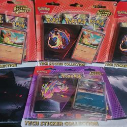Mega Evolution: Ascended Heroes Tech Sticker Collection - Gastly/Charizard
