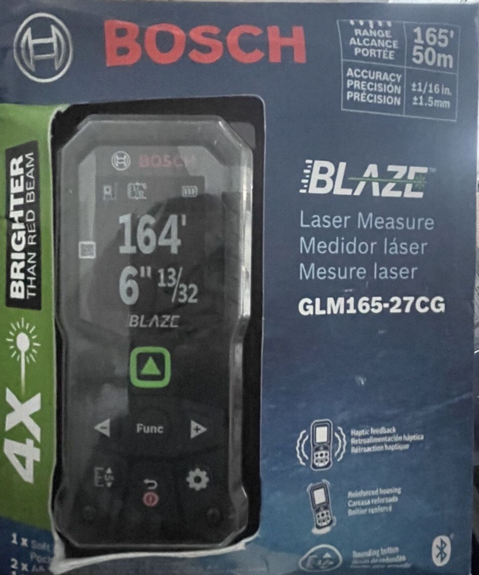 Bosch Laser Measure GLM165-27CG