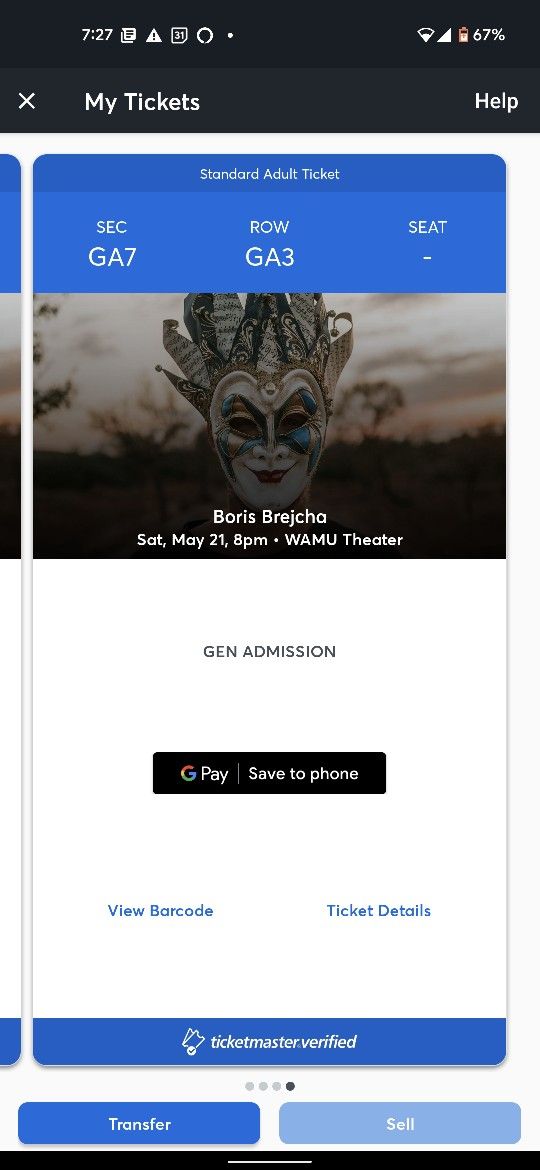 1-3 Boris Brejcha Tickets Wamu Theater
