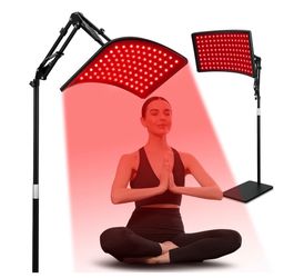 Red Light Therapy for Face and Body, Red Infrared Light Therapy Lamp with Stand Led 660nm Red Light-Therapy& 850nm Infrared Light Device for Body